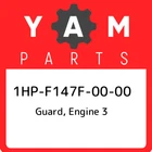 1HP-F147F-00-00 Yamaha Guard, Engine 3 1HPF147F0000, New Genuine Oem Part. Price: $78.00.