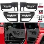 Tube Tubular Doors W/ Mirrors, 4-DOOR, Fit For 2018-2025 Jeep Wrangler Jlu New. Price: $286.99.