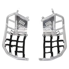 Tusk 1166320003 Foot Peg Nerf Bars With Heel Guards Silver Black Webbing New. Price: $207.99.