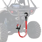 2.5FT Utv Atv Recovery Strap 19400LBS With Winch Hook And 2FT, Black/red New. Price: $54.04.