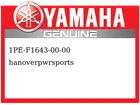 Yamaha Oem Part 1PE-F1643-00-00 Stay, Rear New. Price: $26.99.