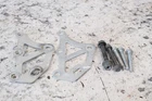 2016 Polaris Ranger 570 Full Size Rear Transmission Brackets Supports 3235510 Used. Price: $15.00.