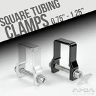 Axia 1.25" Square Tube Strap Clamp Black Mounts/brackets New. Price: $19.80.