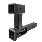 Double Hitch Receiver 2 Inch Trailer Extension Riser Adapter New. Price: $41.99.
