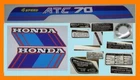 1985 Red Fender Gas Tank Air Filter Frame Decal Emblem Sticker Set New. Price: $53.95.