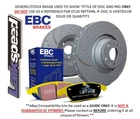 Ebc Front Turbo Groove Disc & Yellowstuff Pad For Opel Ranger 1900 1.9 (74 76) New. Price: $320.79.