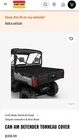 Can-am Waterproof Tonneau Cover For Defender And Max (black) 715008306 New. Price: $189.99.