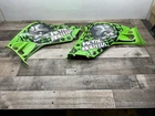 Used Suzuki Oem 03-08 LTZ400 Side Cover Plastic Left/right Green W/graphics. Price: $129.99.
