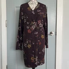 Apt. 9 Women's Petite Xl Floral Burnout Open Front Rib Knit Sheer Cardigan Pre-owned. Price: $16.00.