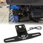 Utv Atv License Plate Holder Led Lights Bracket For Can-am Maverick X3/ Max New. Price: $25.03.