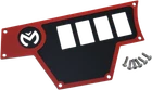 Moose Racing Dash Plates Red Left Switch 0521-1704 New. Price: $42.95.