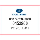 Polaris Carburetor Float Valve 0453960 Oem New. Price: $84.99.