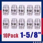 10X 1-5/8" Weld In Tube Connectors Adapter Roll Cage Bungs Fits .095 & .120 Wall New. Price: $165.99.