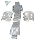 Can-am Outlander Front Rear Footwell Aluminum Skid Plate SB123 Used. Price: $212.99.