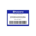 Husqvarna Genuine Side Cover Right 17 - 2310804200028A New. Price: $40.48.