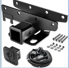 Tyger Wrangler Hitch Combo: 2" Receiver & Wiring Cover Fits 2007-2018 Jk New. Price: $50.00.