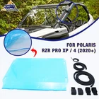 Tiewards Scratch Resistant Full Windshield For Polaris Rzr Pro Xp / 4 2020-2026 New. Price: $119.00.