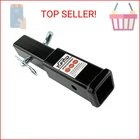 Toptow Hitch Extender, Fits For 2 Inch Receiver, 7 Extension Length, With 5 New. Price: $29.07.