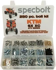 Kit For Ktm Atv Sx 505 450XC 525XC Body Panels Engine Frame Specbolt New. Price: $66.00.