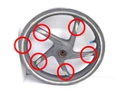 Honda Vision 4T 50 Front Wheel Rim 14 X 1.85 2012 AF72A Mpn 1555429440 Gebraucht. Price: $48.15.