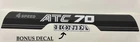 1985 Monochrome Rear Fender Decal D7001-MONO New. Price: $18.99.