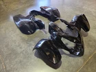 Polaris Predator 500 Black Plastic Front And Rear Fenders New. Price: $571.16.