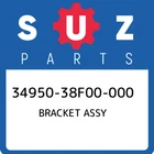 34950-38F00-000 Suzuki Bracket Assy 3495038F00000, New Genuine Oem Part. Price: $65.16.