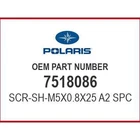 Polaris Socket Head Screw, Mm X 25 7518086 Oem New. Price: $6.99.