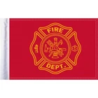 Pro Pad Inc. Parade Flag Fire Fighter 10X15 0524-0981 New. Price: $20.00.