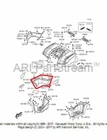 New Oem Kawasaki Brute Force 300 Left Side Panel Fender Red. Price: $89.95.