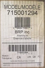 Brp Plow Attachment Part Number - 715001294 New. Price: $175.99.