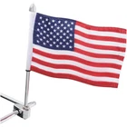 Show Chrome Flag Pole Mount Acorn Finial Motorcycle Street Bike 4-248A 94-2187 New. Price: $32.71.