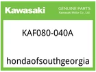 Kawasaki Oem Part KAF080-040A Storage Cover Fxtdxt New. Price: $186.85.