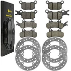 Front & Rear Brake Disc With Pads For Can-am Traxter HD5 HD8 HD10 2015 2023 New. Price: $105.00.