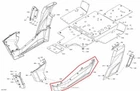 New Oem Can-am Commander Max 800 1000 Xt Ltd Left Middle Lateral Panel. Price: $99.95.