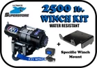 Kfi 2500 Lb Winch Mount Kit '05-'17 Arctic Cat 400 450 550 650 700 1000 New. Price: $207.09.