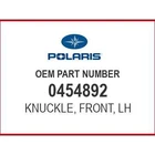 Polaris Knuckle, Front, Left, Rzr 170 0454892 Oem New. Price: $159.99.