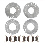 Rotors & Pads For Polaris Ranger 700 6X6 2006 Front Rear Brakes New. Price: $254.05.