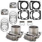 Front Rear Cylinder Piston Set For 06-15 Bombardier Outlander Can-am Brp Max 800 New. Price: $289.99.