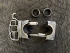 #A374 04 Arctic Cat DVX400 Steering Stem Handlebar Clamp LTZ400 KFX400 Used. Price: $20.00.