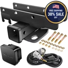 JK-61A 2" Inch Rear Bumper Tow Trailer Hitch Receiver Kit, Compatible For 2007 New. Price: $74.90.