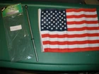 Pro Pad Stainless Steel Motorcycle Flag Pole 13IN & American (SU163) Used. Price: $35.00.
