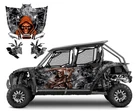 Honda Talon 1000X-4 4-SEATER Graphics Wrap Kit 24 Mil Racing Vinyl Grim Reaper New. Price: $575.00.