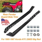 Left & Right For 1985-1987 Honda Big Red Atc 250ES Rear Mud Flaps Splash Guards New. Price: $61.99.