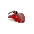 Front / Steering Stem Cover, Sunset Red Genuine Polaris 5437739-520 New. Price: $86.95.