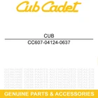 Cub Cadet 607-04124-0637 Steering Wheel Support Assembly Powder Black Volunteer New. Price: $110.65.