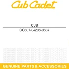 Cub Cadet 607-04208-0637 Park Brake Bracket Assembly Powder Black Volunteer Wt New. Price: $70.69.