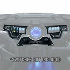 Rzr 3 Piece Cnc Dash Switch Panels 8 Hole Usa Made XP1000 Turbo 900 Black New. Price: $204.99.