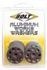 Bolt 2009-AWW.25 Aluminum Works Washers 6MM Silver New. Price: $13.00.