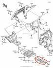 New Oem Kawasaki Brute Force 750 4X4I Rear Skid Plate Gear Box Protector. Price: $49.95.